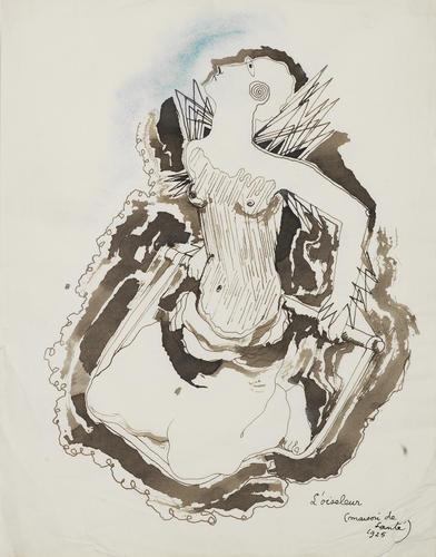PERSONNAGE AILÉ By Jean Cocteau 