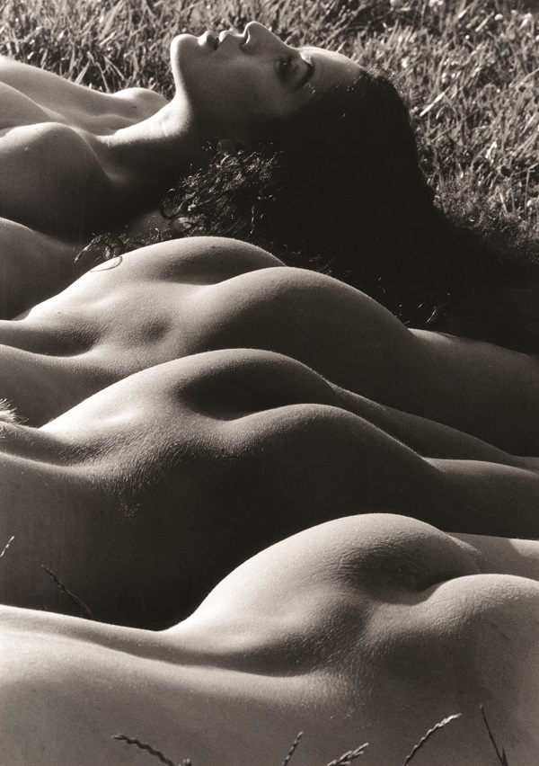 Lucien Clergue Four nudes, Tuscany, Italy (1993) 