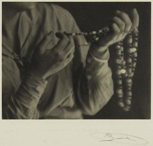 HANDS AND BEADS By Josef Sudek